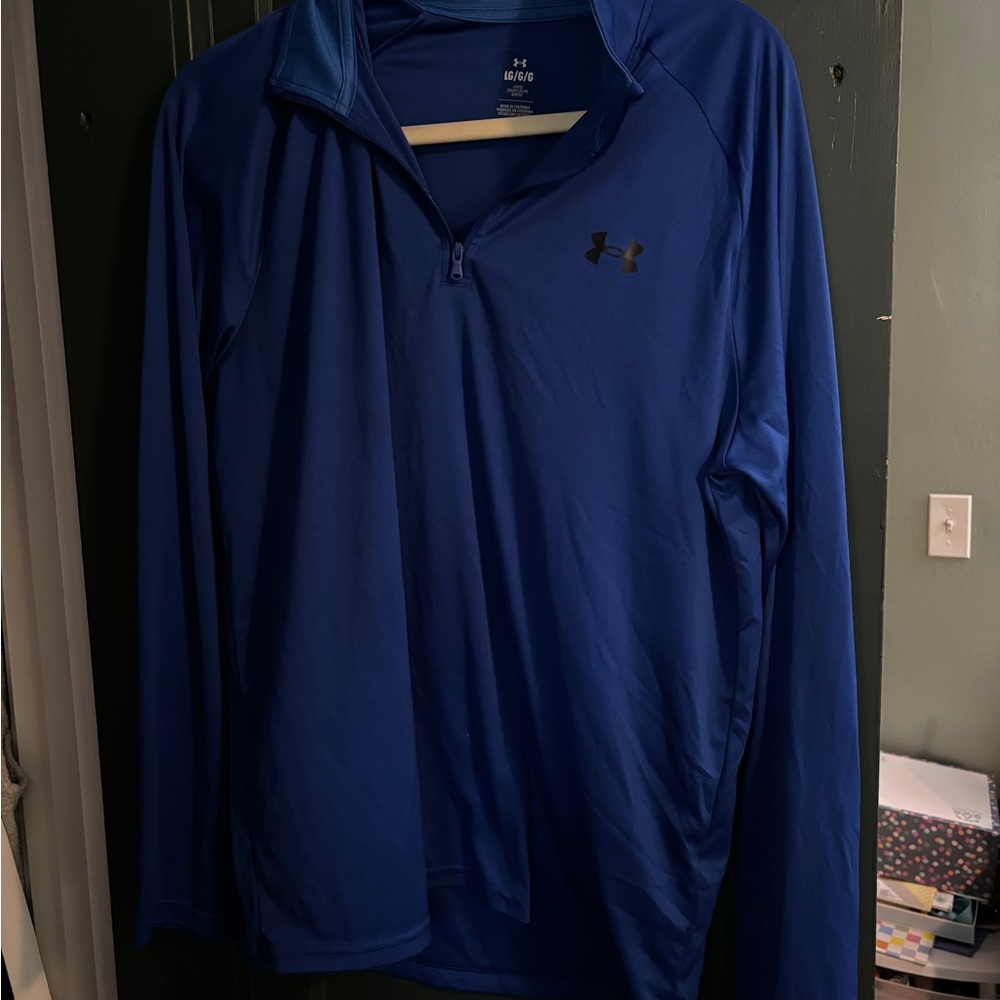 Under Armour Men's Blue Quarter-Zip